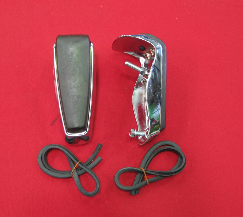 FORD FALCON NEW REAR BUMPER BAR OVERRIDER PAIR SUIT XR XT XW XY GT ZA ZB ZC ZD - image 1 of 1