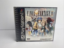 Sony PlayStation 1 Final Fantasy IX - FF9 Black Label Complete With Manual