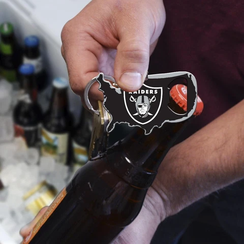 NFL - Las Vegas Raiders Keychain Bottle Opener Raider Nation (United States) Cover