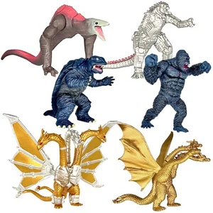 Set Of 6 Godzilla vs Kong Toys Movable Joint Birthday Kids Gift Action Figures - Picture 1 of 6