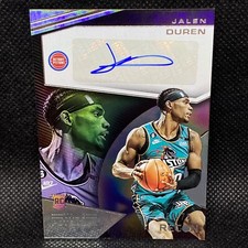 #/75! 🚨2022-23 Panini Recon Jalen Duren RC Auto  Pistons Rookie True Potential