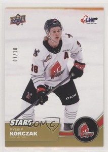 2021-22 Upper Deck CHL Stars High Gloss /10 Ryder Korczak #307