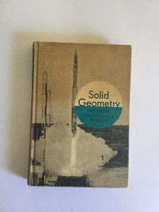 Solid Geometry. Welchons, Krickenberger and Pearson. 1959. Vintage Textbook. - Picture 1 of 8