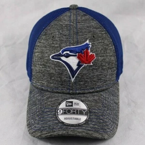 Toronto Blue Jays Hat Cap - Adjustable - 9Forty New Era - Blue Gray MLB - Picture 1 of 9
