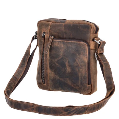 The Skandinavian Brand Leder Umhängetasche Hunter tan