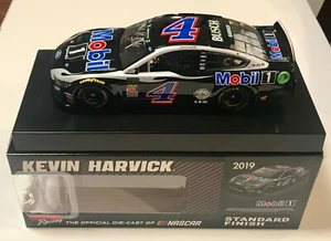 2019 Kevin Havick MOBIL 1 Busch Beer NASCAR Signed Auto 1/24 Diecast Car COA - Picture 1 of 3