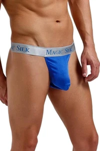 Male Power 4586 Micro Thong, Cobalt, Small - Picture 1 of 1