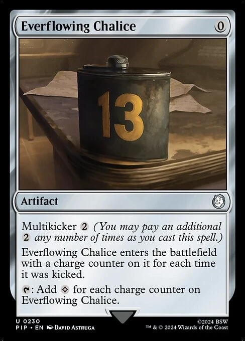 MTG - EVERFLOWING CHALICE - Fallout (U) - Image 1 of 1