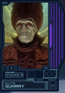 [DIGITAL] Topps Star Wars - Nute Gunray - Base 23 S1 Tier 7 Purple 1st Ed Day 2 - Picture 1 of 1