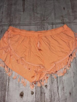 Victoria Secret Orange Tassel Shorts Size XL - Image 1 of 3
