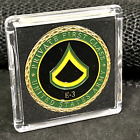 UNITED STATES ARMY -  Rank PFC-PRIVATE FIRST CLASS E-3 Challenge Coin with Case