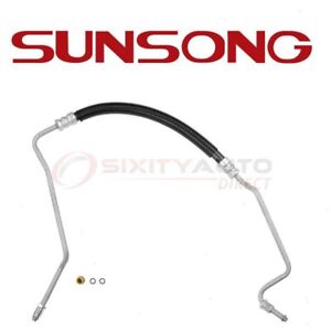 Sunsong Power Steering Pressure Line Hose for 1991-1993 Oldsmobile Cutlass kq