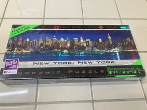 Buffalo Games "New York, New York" 3 ft Wide Panoramic Puzzle Glow In The Dark! - Picture 1 of 5