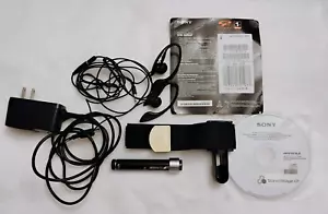 Sony NW-S203F Digital MP3 Player Walkman S2 w/ Accessory Bundle FOR PARTS ONLY - Picture 1 of 15