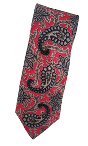 Ketch Men's Necktie Multicolor Paisley Classic Style Polyester All Seasons - Picture 1 of 17
