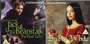 JACK & THE BEANSTALK ~ SNOW WHITE - 2 DISCS - EXPRESS PROMO DVD - Imagen 1 de 3