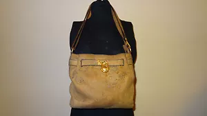 MICHAEL KORS Hamilton MK SUEDE CROSS BODY BAG - Picture 1 of 11