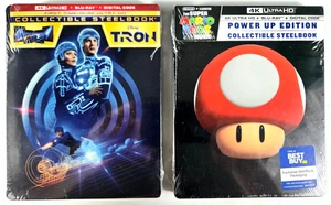 Tron 4K & The Super Mario Bros. Movie 4K (2x 4K STEELBOOK. 4K+Blu-ray+Digital) - Bild 1 von 8