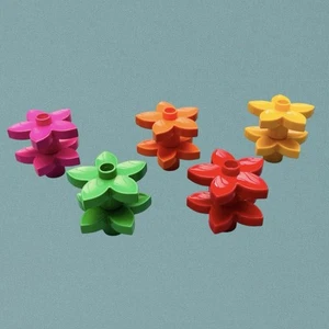 LEGO DUPLO FLOWERS X 10 - Picture 1 of 6