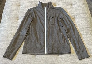 Lululemon Men’s Knock Out Track Running Jacket L Gray Blue Performance - Picture 1 of 6