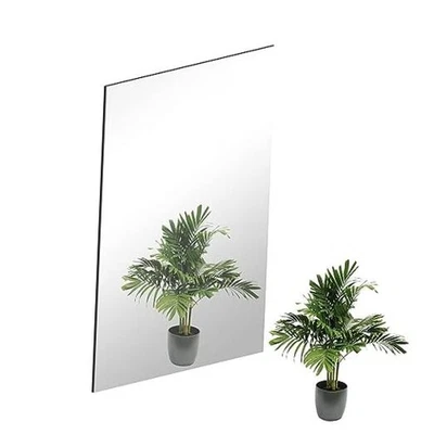 16 x 12'' Wall Mirror Tile Self Adhesive Frameless High Clear Glass 12"L x 16"W - Image 1 of 4