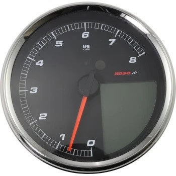 KOSO многоцветный 5 «тахометр спидометр калибра 04-13 Harley FL FX BA072100 - Изображение 1 из 1