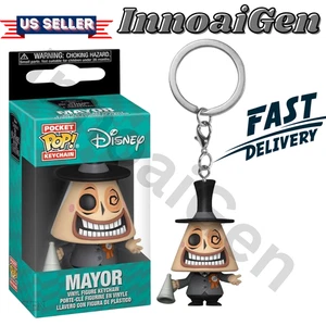 Funko Pop Nightmare Before Christmas The Mayor Disney Schlüsselanhänger Vinyl Sammlerstück - Bild 1 von 4