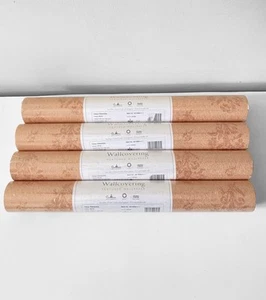 Laura Ashley Textured Wallpaper Alexandra Brick X 4 Same Batch W016689-A/1 New - Picture 1 of 10