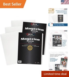 Schede di supporto per riviste senza acidi 8,5x11 - confezione da 200 - Foto 1 di 7