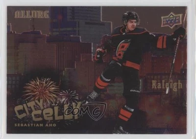 2020-21 Upper Deck Allure City Celly Sebastian Aho #CC-2 - Image 1 of 2