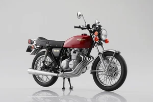 Aoshima 1/12 Diecast Motorrad, Honda CB400 Four Light Ruby Red - Bild 1 von 3
