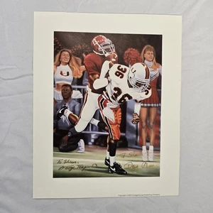 1992 National Championship ALABAMA FOOTBALL picture Signed George Teague 8x10 - Picture 1 of 6