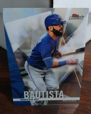 2017 Topps Finest - Jose Bautista #18 Refractor - Image 1 of 2