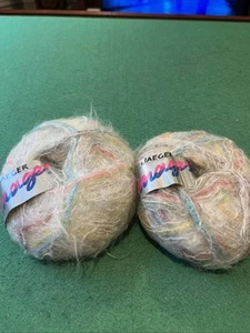 Jaeger Images filato misto mohair lotto di 2 tonalità 182 NUOVO - Foto 1 di 7