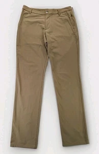 Bird Dogs Pants Mens 34 (34x32) Tan Performance Chino Boom For Your Boomstick - Picture 1 of 11