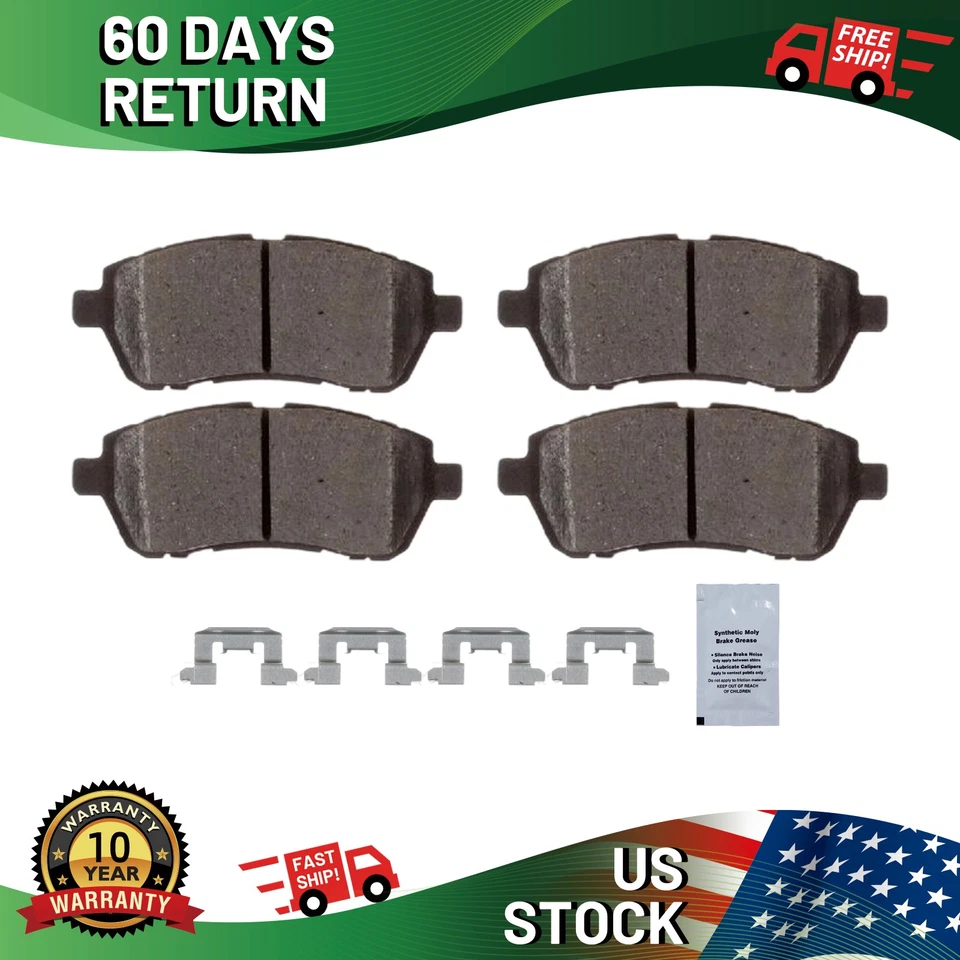 FRONT Performance Ceramic Brake Pads for Ford Fiesta 2011-2019/Mazda 2 2011-2014 Foto 1 de 4