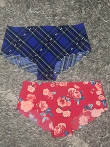 2 Vs Mutandine Hipster Smerlate Rosa No Show Plz Leggi TAGLIA XS - Foto 1 di 3