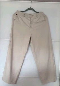NILE Gr S+ Damen Sommer Hose, weites Bein, weich leichter Leinen Mix, neuwertig - Bild 1 von 7