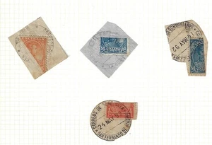 Venezuela: 1892; revenues bisected, used in mail, rare Atabapo city, EBV1653 - Picture 1 of 2