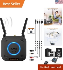 Bluetooth Receiver mit großer Reichweite & Lautstärkeregler - Perfekt für Heim-Audio - Bild 1 von 9