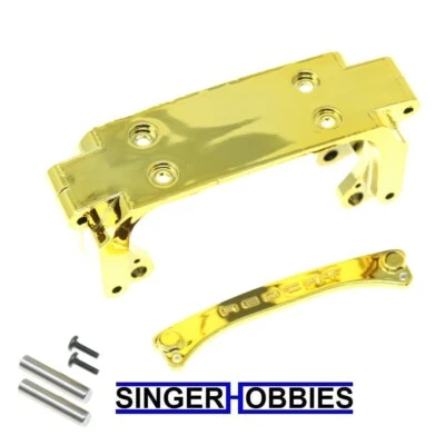 Soporte de suspensión delantera REDCAT RER25838, soporte de pasador dorado 1 pieza plástico SixtyFour HH Foto 1 de 2