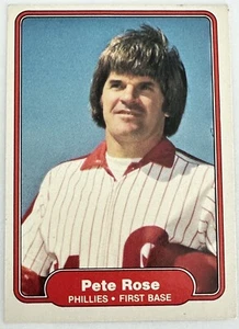 1982 Fleer - #256 Pete Rose - Picture 1 of 2