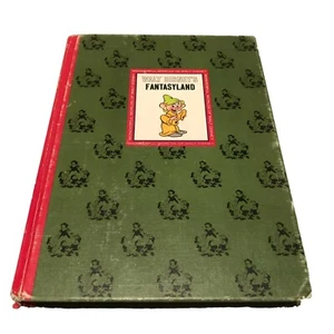 VTG WALT DISNEY'S FANTASYLAND 1963 STORIE PER BAMBINI DUMBO CENERENTOLA HARDBACK - Foto 1 di 9