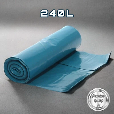 240L - Mülltüte, Müllsäcke, Abfallbeutel 100x125cm - EXTRA STARK & Robust - 60μ - Bild 1 von 3