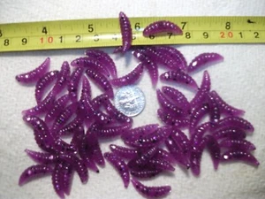 130-7/8"-crappie panfish-scent-grubs-wax worms-jigs-maggots-spikes-soft plastics - Picture 1 of 5