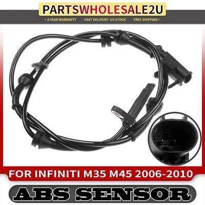 Sensor de velocidad de rueda ABS delantero izquierdo o derecho para Infiniti M35 M45 06-10 47910EG000 Foto 1 de 4