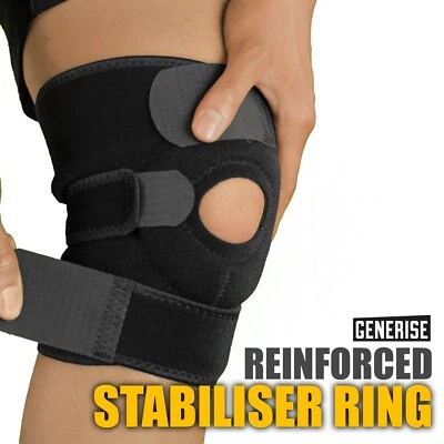Knee Brace NHS Use Support Neoprene Patella Stabilising Adjustable Belt Strap UK - Image 1 of 4