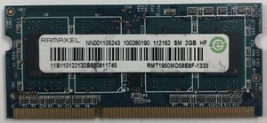 Ramaxel RMT1950MD58E8F-1333 2GB DDR3 Laptop RAM Memory - Picture 1 of 1