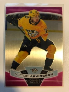 19-20 OPC O-PEE-CHEE Platinum #36 VIKTOR ARVIDSSON Matte Pink - Bild 1 von 1
