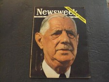 Newsweek Jun 10 1968 Showdown In France (Before The Donald) ID:47365